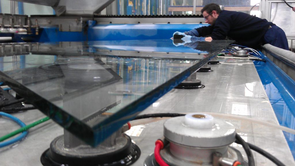 cnc cut out processing for glass